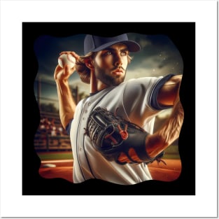 Pitcher's Perfect Form Posters and Art